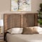 Baxton Studio Harena Modern and Contemporary Transitional Ash Walnut Finished Wood Full Size Headboard 179-11151-Zoro - alternate 2